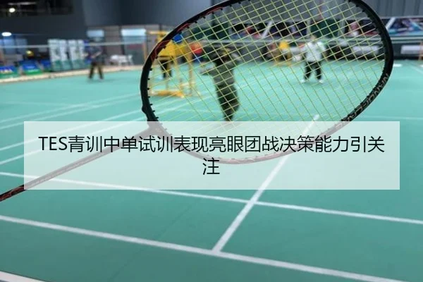 TES青训中单试训表现亮眼团战决策能力引关注